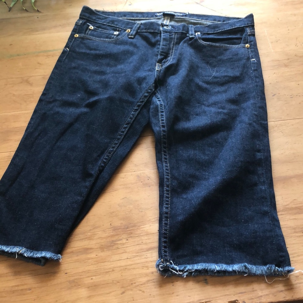 Ralph Lauren frayed edge capris size 30